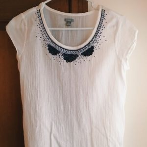 Aerie white blouse